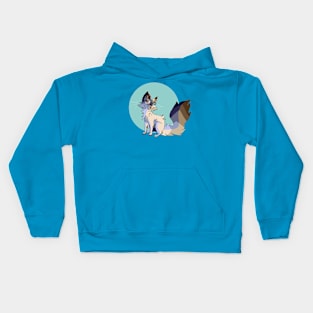 Weasel Lover Art Kids Hoodie